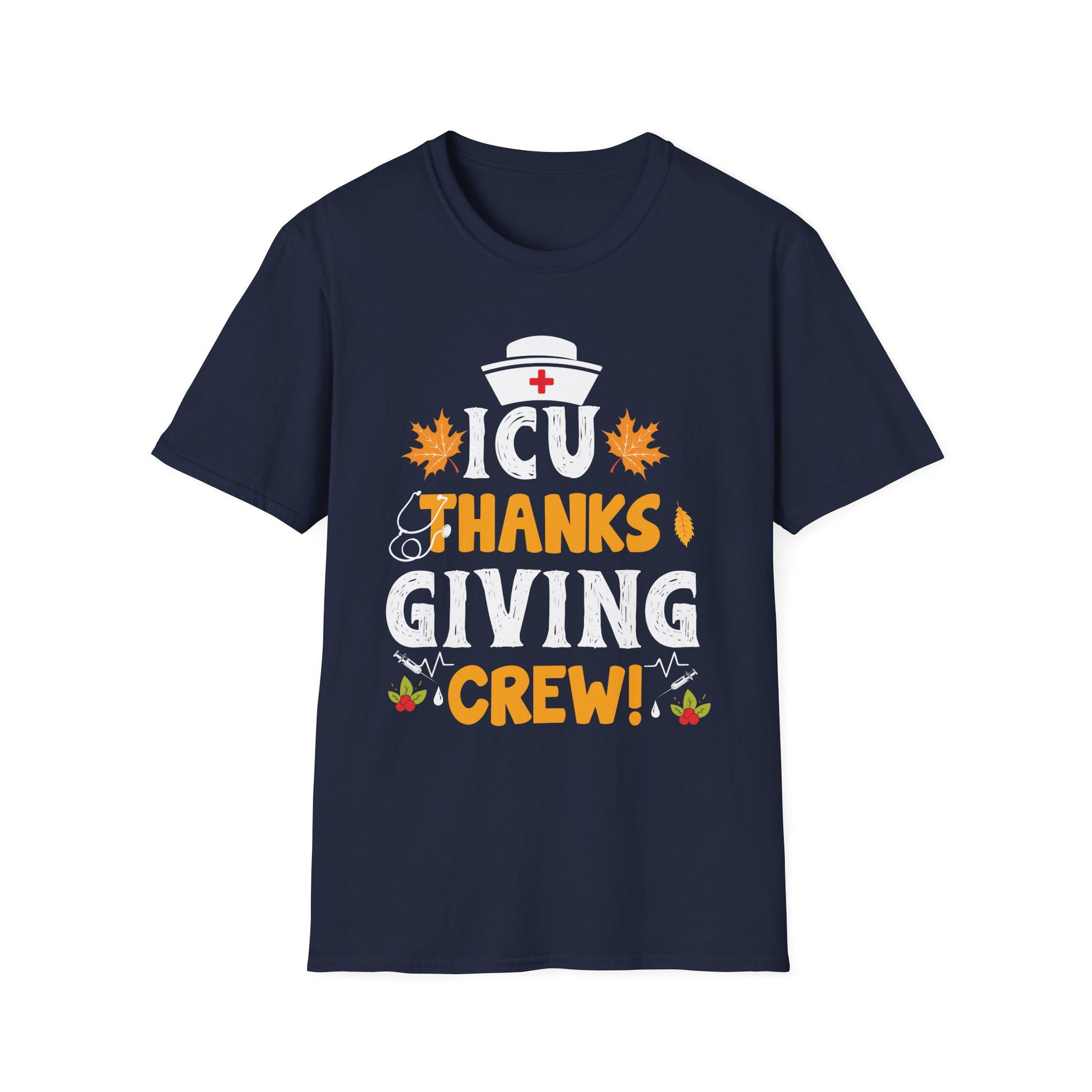 Thanksgiving Nurse Crew Tee for Healthcare Workers  Unisex T-Shirt