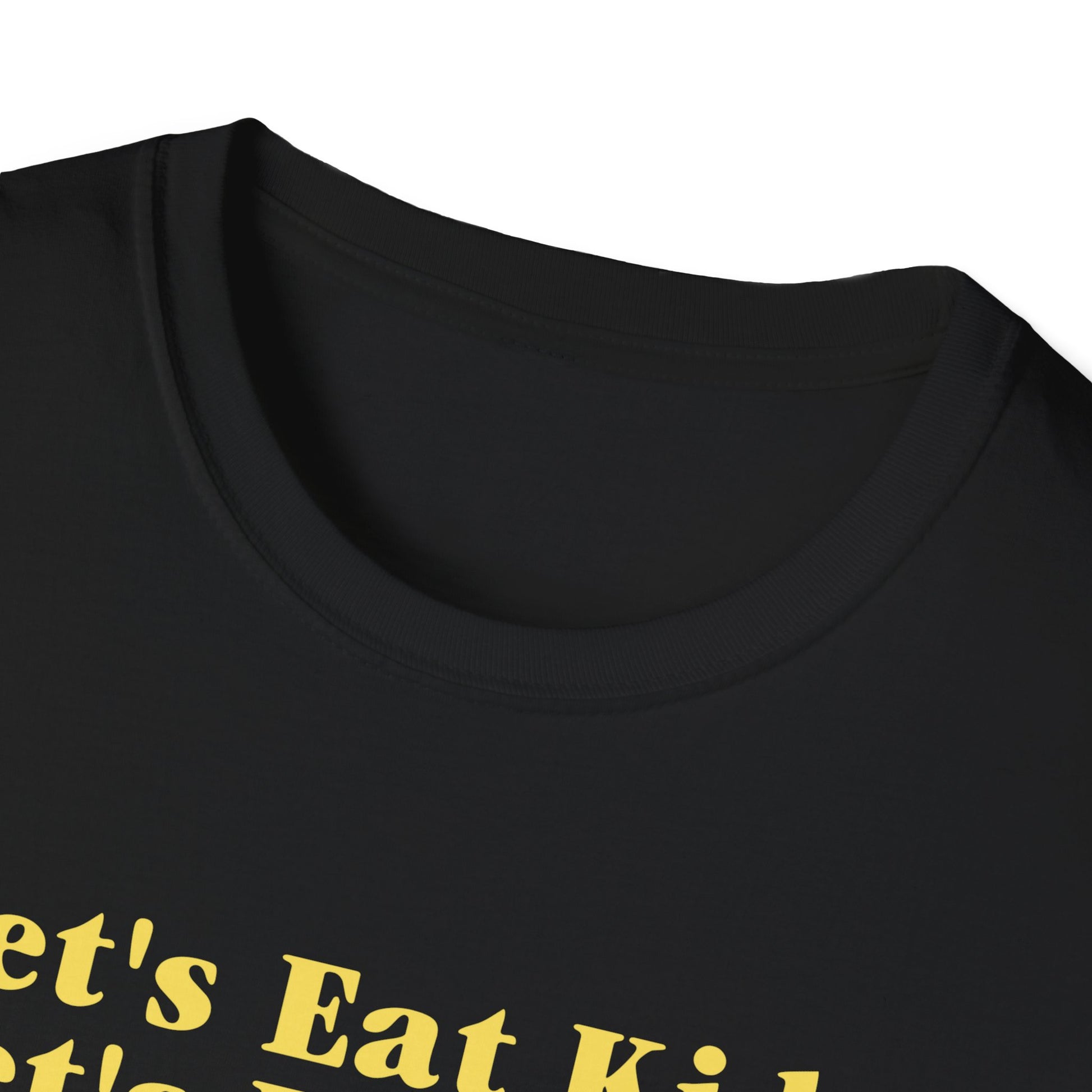 Punctuation Saves Lives T-Shirt — "Let's Eat Kids. Let's Eat Kids." Funny Grammar Thanksgiving Tee