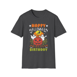 Halloween Birthday T-Shirt — 