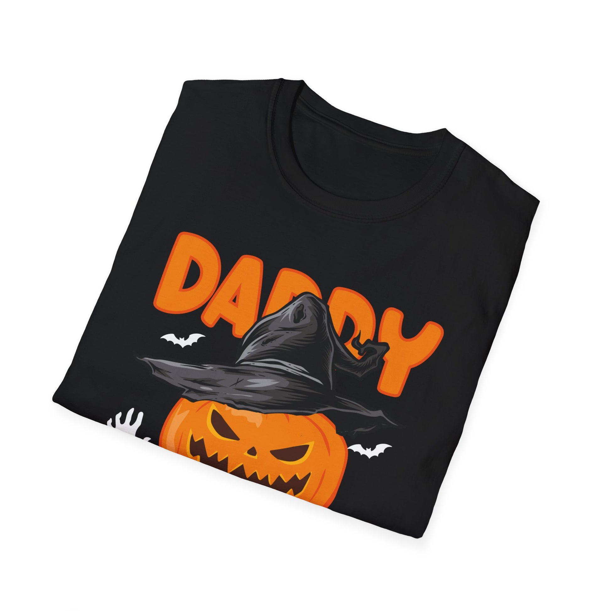 Daughter Halloween Costume Funny Pumpkin Family Halloween Tee Unisex Softstyle T-Shirt