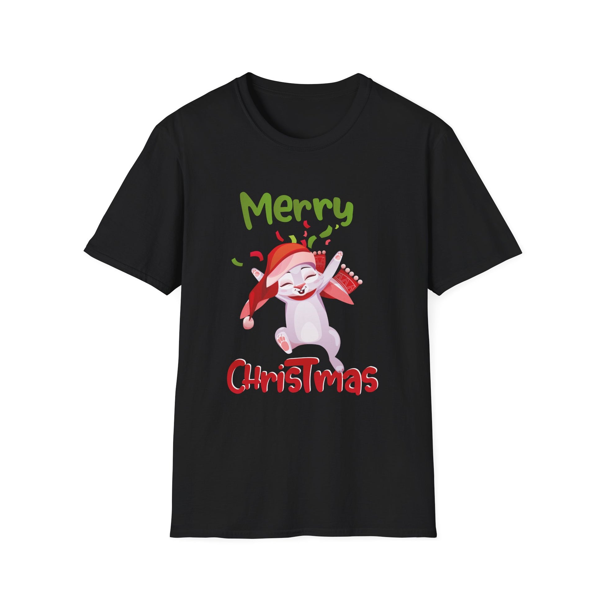 Christmas Bunny  Sweet Christmas Animals  Rabbit Unisex T-Shirt
