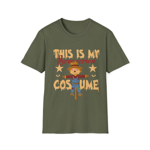 This Is My Scarecrow Costume T-Shirt — Cute Halloween Scarecrow Graphic Tee