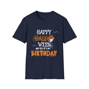 Halloween Birthday T-Shirt — 
