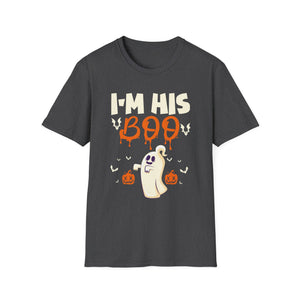 'M His Boo - Halloween Costume - Halloween TeeUnisex Softstyle T-Shirt