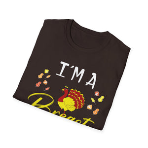 I’m a Breast Man T-Shirt — Funny Thanksgiving Turkey Graphic Tee  Unisex T-Shirt
