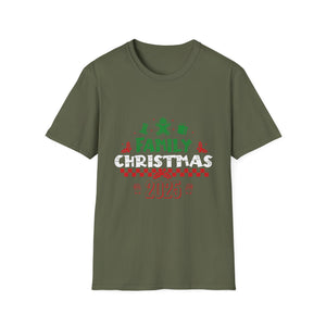 Family 2024 Christmas Matching Outfits Team Santa Elf Squad  Unisex T-Shirt