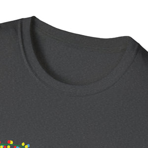 The Christmas Alphabet Has Noel - Christmas Pun Unisex Softstyle T-Shirt