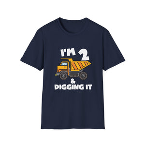 2nd Birthday Dump Truck T-Shirt — 