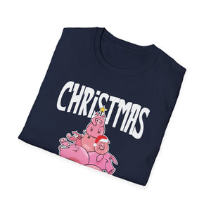 Christmas Squad T-Shirt — Cute Pig Holiday Tee