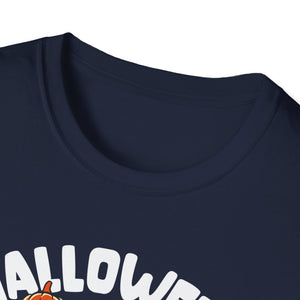Halloween Gives Me Life T-Shirt — Skeleton & Pumpkins Halloween Shirt