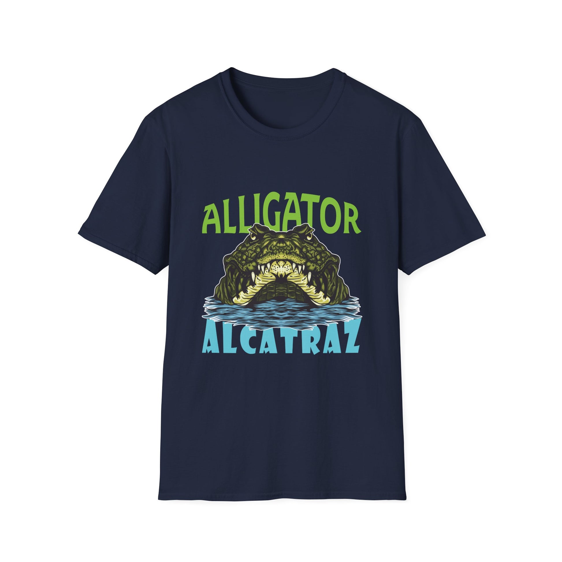 Alligator Alcatraz T-Shirt — Funny Gator Prison Graphic Tee