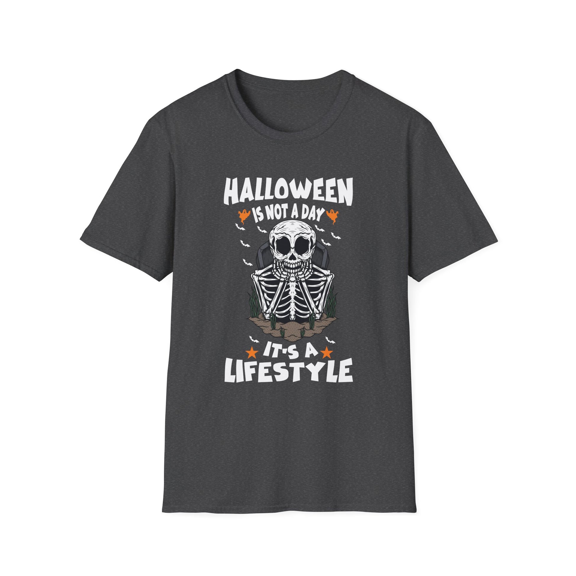 Halloween Is Not A Day It's A Lifestyle T-Shirt — Skeleton Halloween Tee