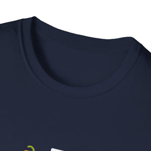 Thanksgiving Softball Family T-Shirt — Family, Turkey & Pumpkin Fall Baseball Tee  Unisex T-Shirt