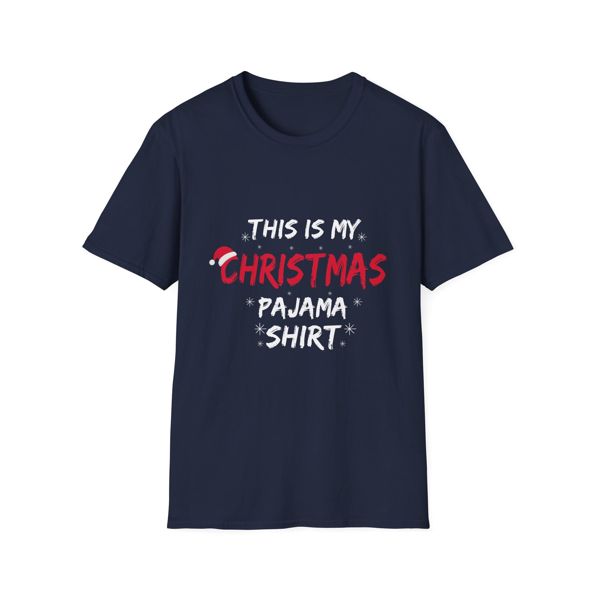 Christmas Pajama Shirt T‑Shirt — This Is My Christmas Pajama Shirt Holiday Tee