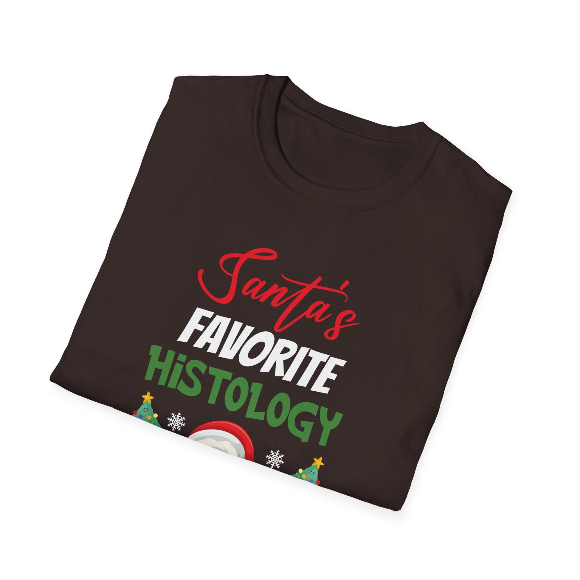 Xmas Tree Santas Favorite Histology Tech Christmas Pajamas Unisex T-Shirt