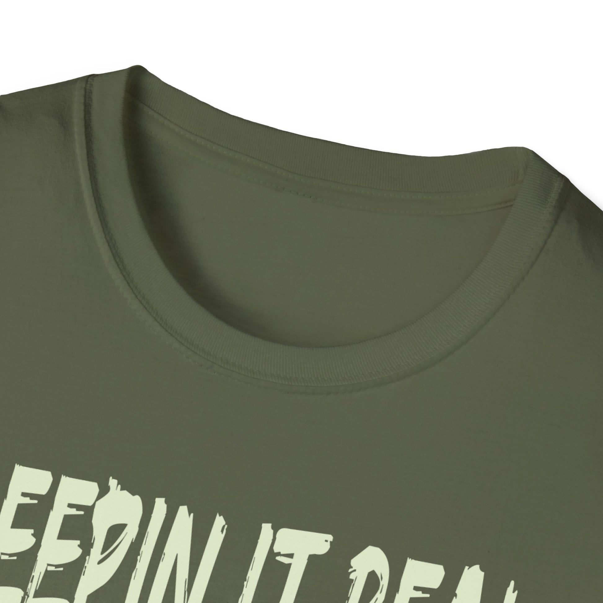 Creepin It Real_ Halloween Costume_ Halloween Pun Tee Unisex Softstyle T-Shirt