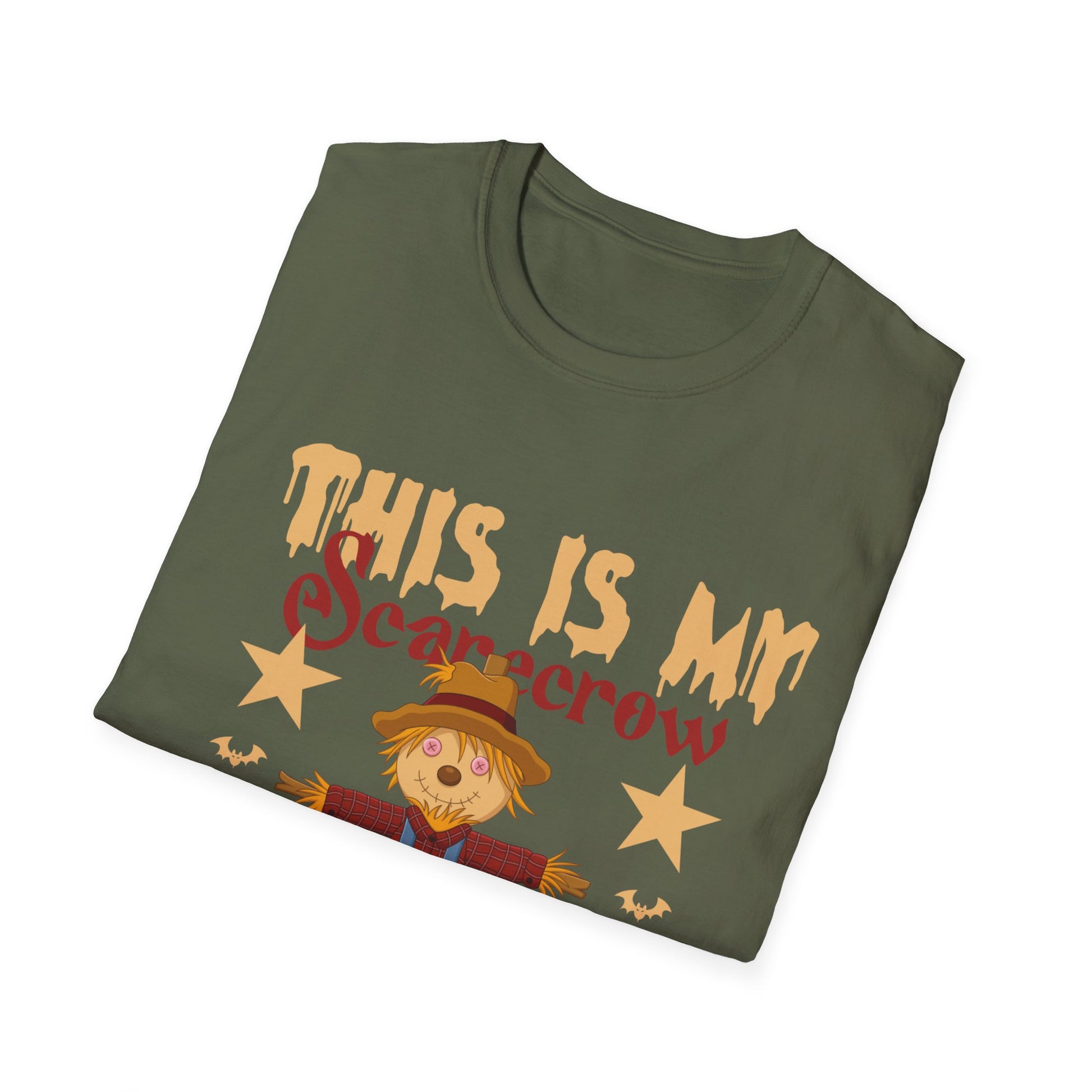 This Is My Scarecrow Costume T-Shirt — Cute Halloween Scarecrow Graphic Tee
