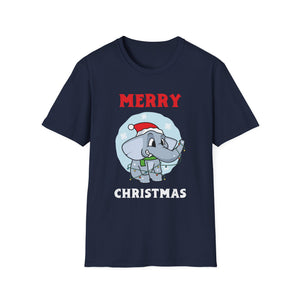 Christmas Elephant  Sweet Christmas Animals Unisex T-Shirt