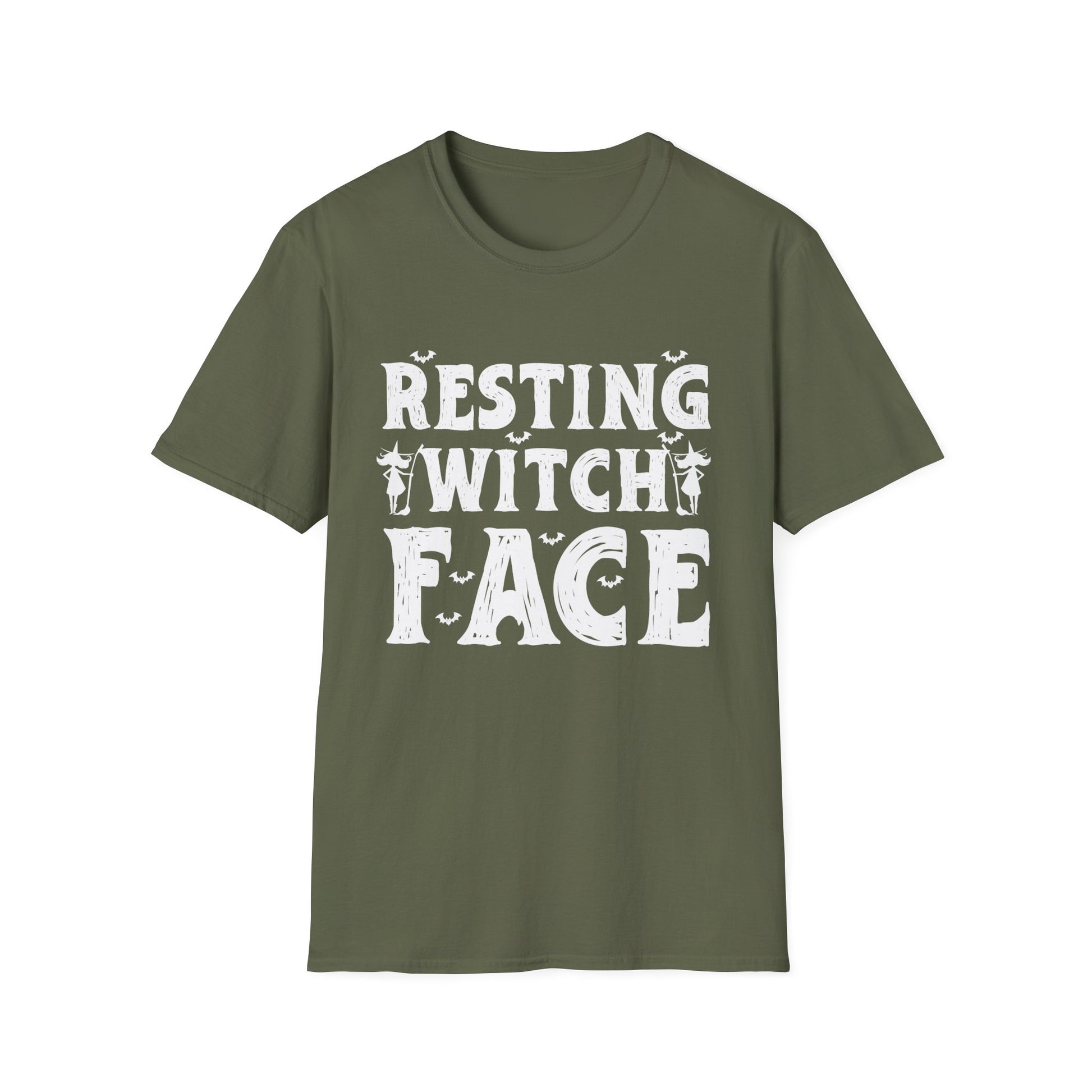 Resting Witch Face T-Shirt — Funny Halloween Witch Shirt