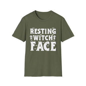 Resting Witch Face T-Shirt — Funny Halloween Witch Shirt