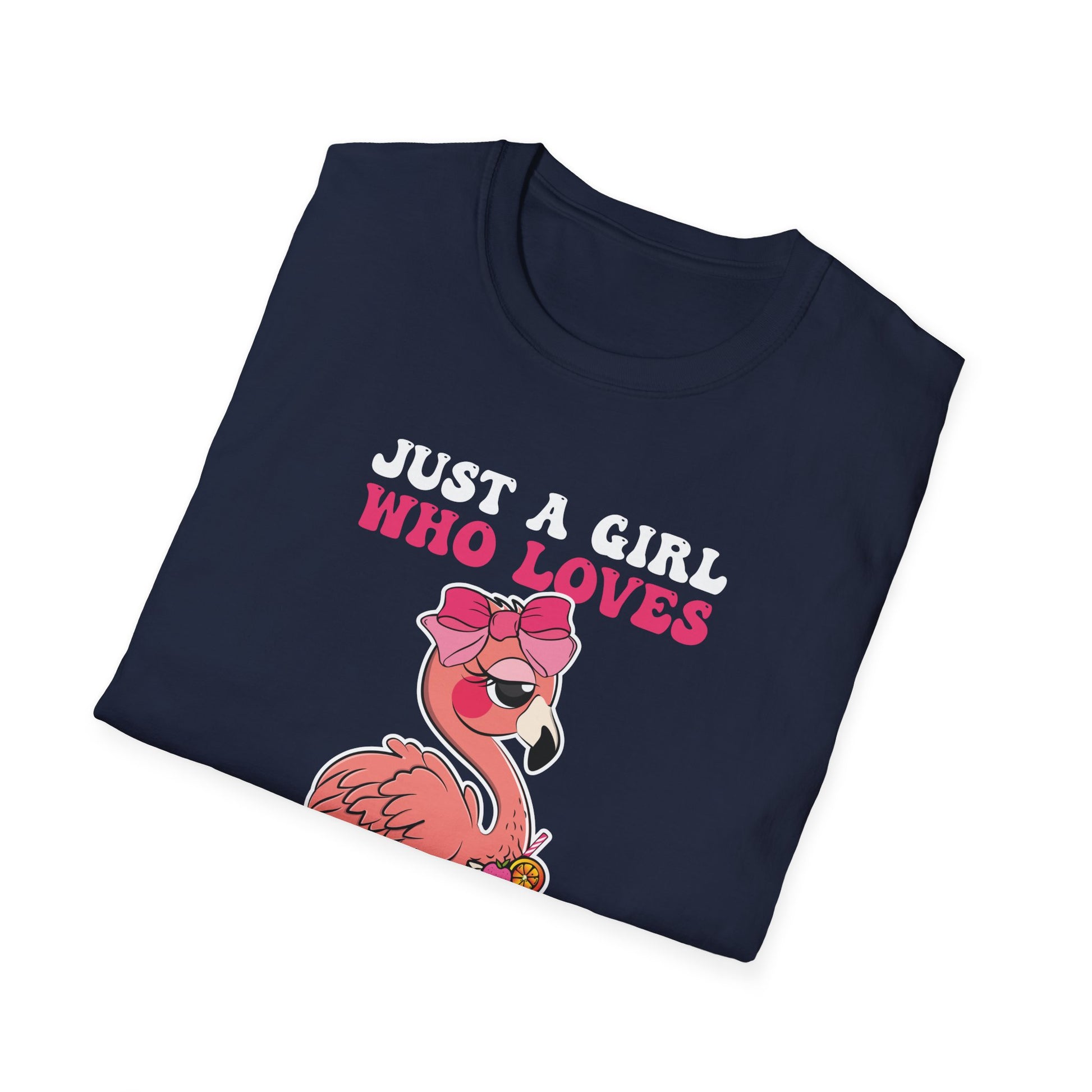 Christmas In July - Funny Summer Flamingo Christmas Unisex T-Shirt