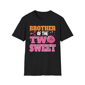 Brother of the Two Sweet Birthday T-Shirt – Donut 2nd Birthday Tee