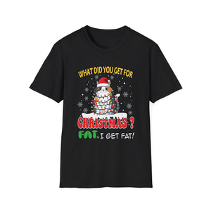 Christmas Fat Snowman T-Shirt — 