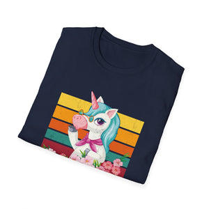 Happy Halloween Unicorn for Girls - Halloween Unicorn Tee Unisex Softstyle T-Shirt