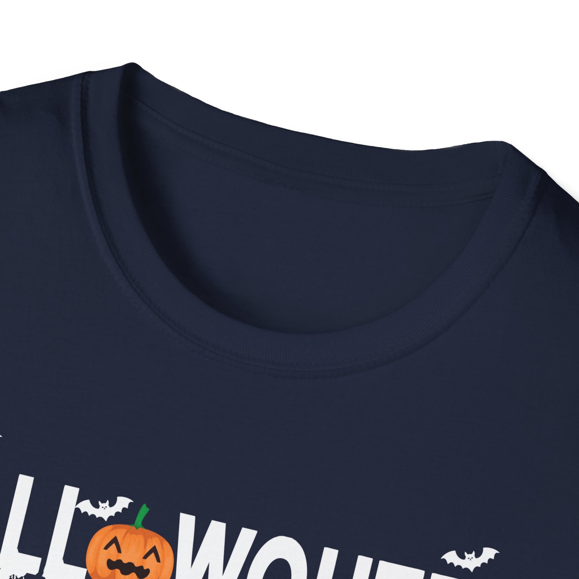 Halloween Queen T-Shirt — Cute Pumpkin & Bat Halloween Tee