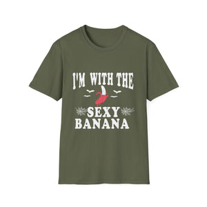 I'm With The Sexy Banana T-Shirt — Funny Couples/Group Graphic Tee