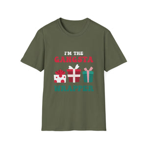 Christmas I_m The Gangsta Wrapper Christmas Unisex T-Shirt