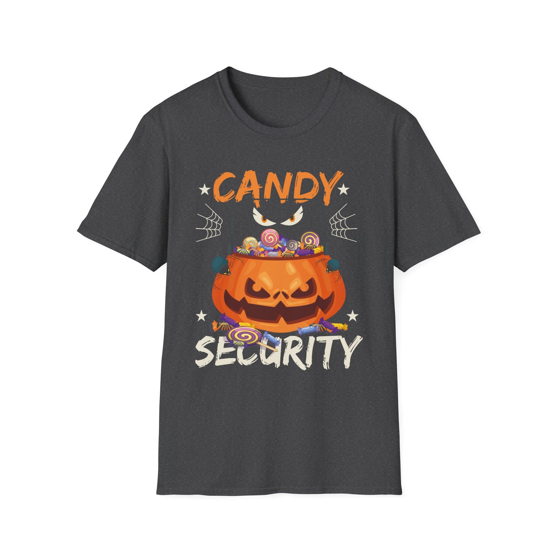 Candy Security _ Halloween Apparel Funny Halloween Tee Unisex Softstyle T-Shirt