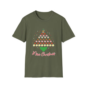 Christmas Flower Tree T-Shirt — 
