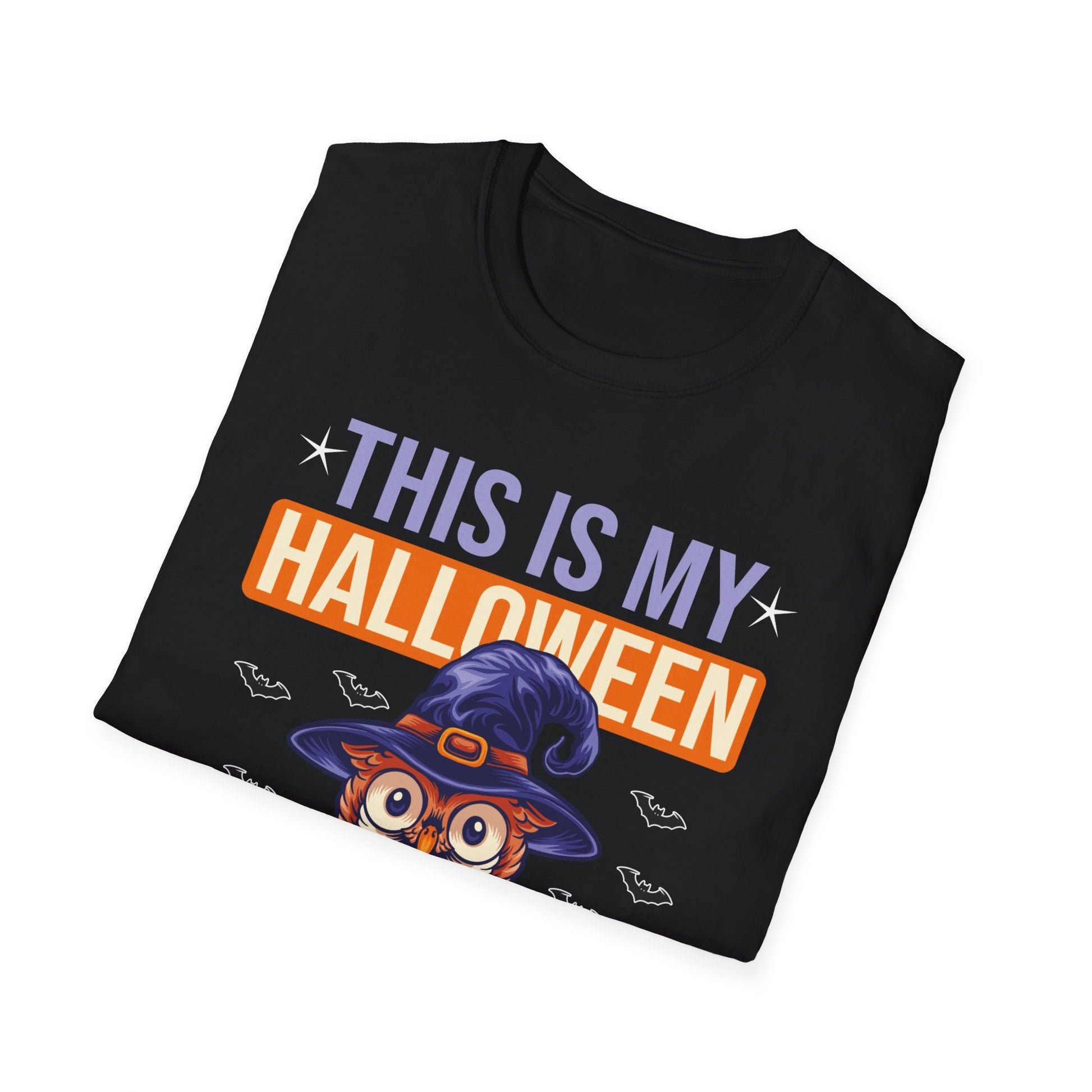 Halloween Owl T-Shirt – "This Is My Halloween Costume" Cute Witch Hat Tee