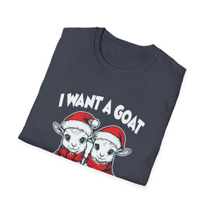 Christmas Goat Goats for All Christmas Goats Unisex T-Shirt