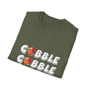 Gobble Gobble Turkey T-Shirt — Cute Thanksgiving Graphic Tee