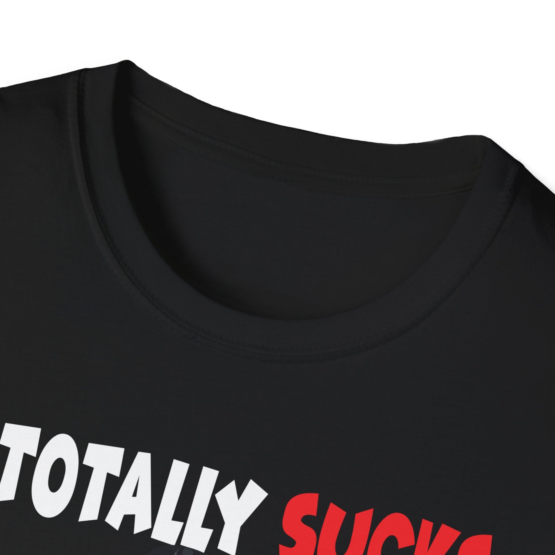 Vampire Halloween T-Shirt — "It Totally Sucks to Be Me" Gothic Graphic Tee