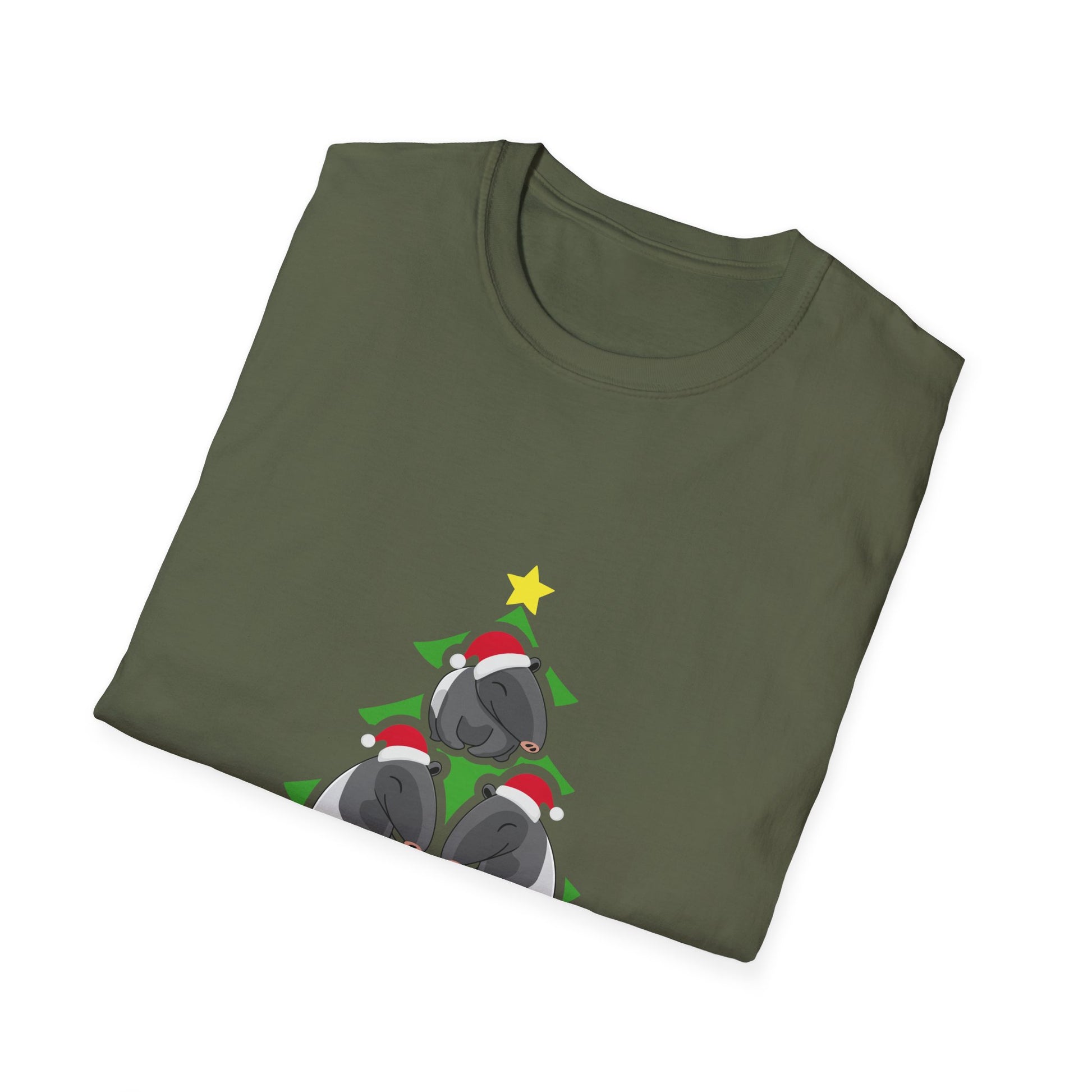 Christmas Tree of Pugs T-Shirt — Cute Holiday Pug Shirt