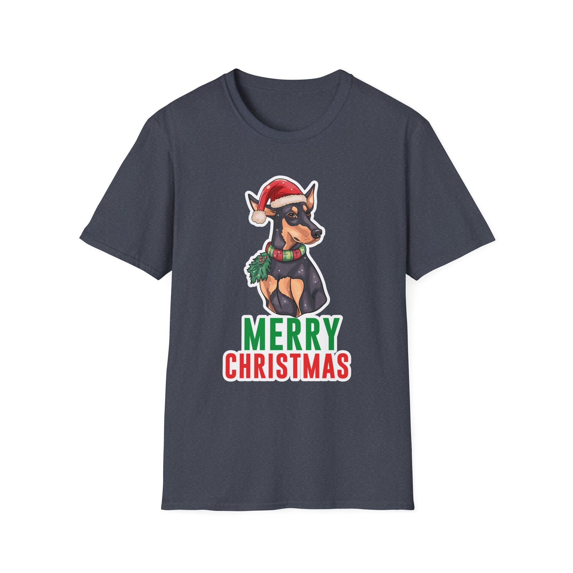 Blue Heeler With Christmas Sweater  Merry Christmas Unisex T-Shirt