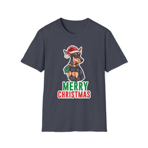 Blue Heeler With Christmas Sweater  Merry Christmas Unisex T-Shirt