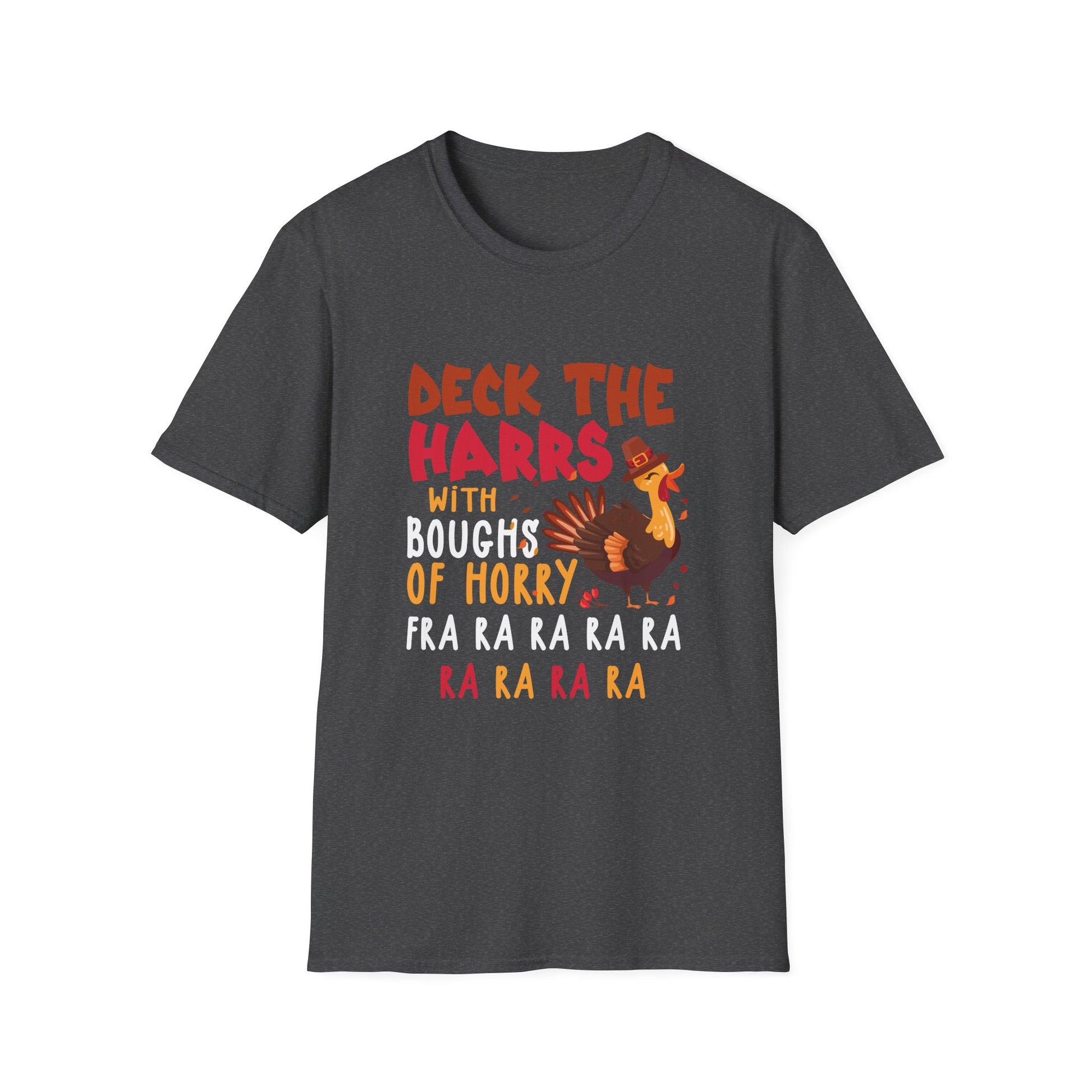 Christmas Shirt Deck The harrs Fra Ra Ra Funny Turkey Tee T-Shirt