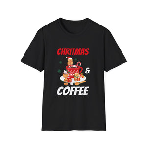 Christmas And Coffee Gingerbread Christmas Unisex T-Shirt