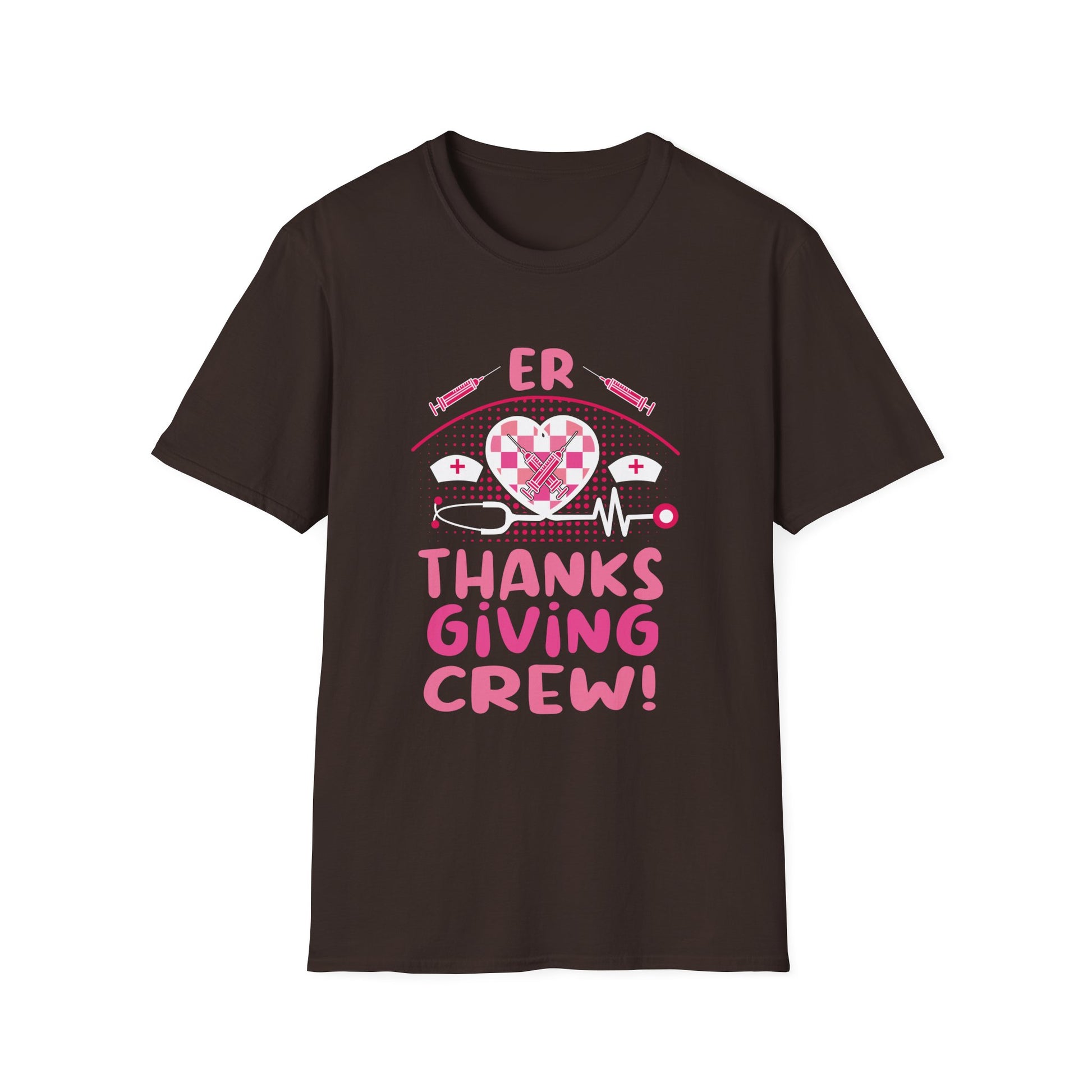 ER Thanksgiving Crew T‑Shirt — Nurses Holiday Medical Team Shirt  Unisex T-Shirt