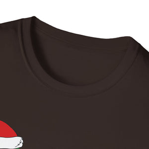 Nice Naughty I Swear I Tried Christmas List Xmas Santa Claus Unisex Softstyle T-Shirt