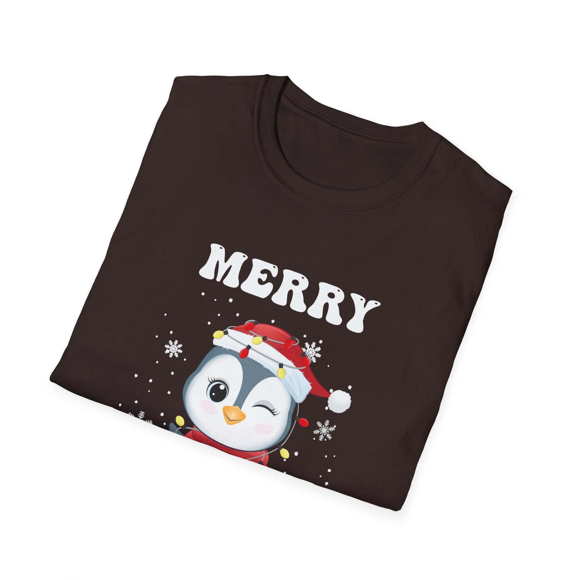 Christmas Shirt Penguin Family Christmas TShirts Christmas Unisex T-Shirt