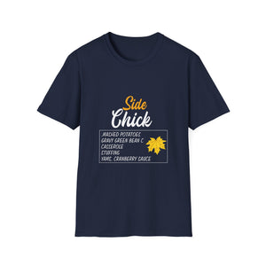 Thanksgiving Side Chick T-Shirt-productor-mockup Unisex T-Shirt