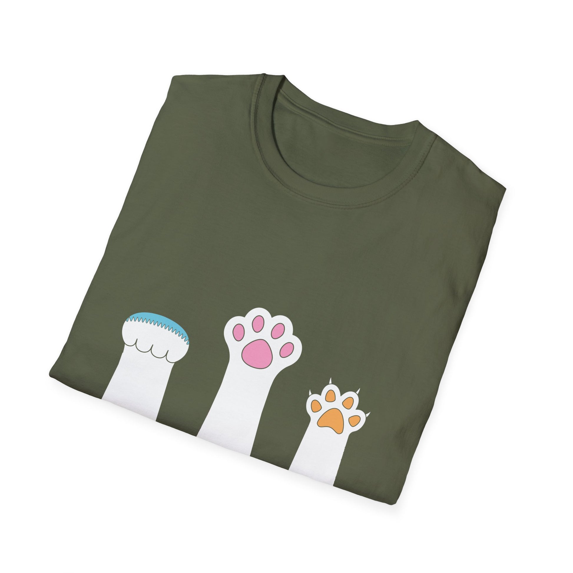 Cat Paws Rock Paper Scissors T-Shirt