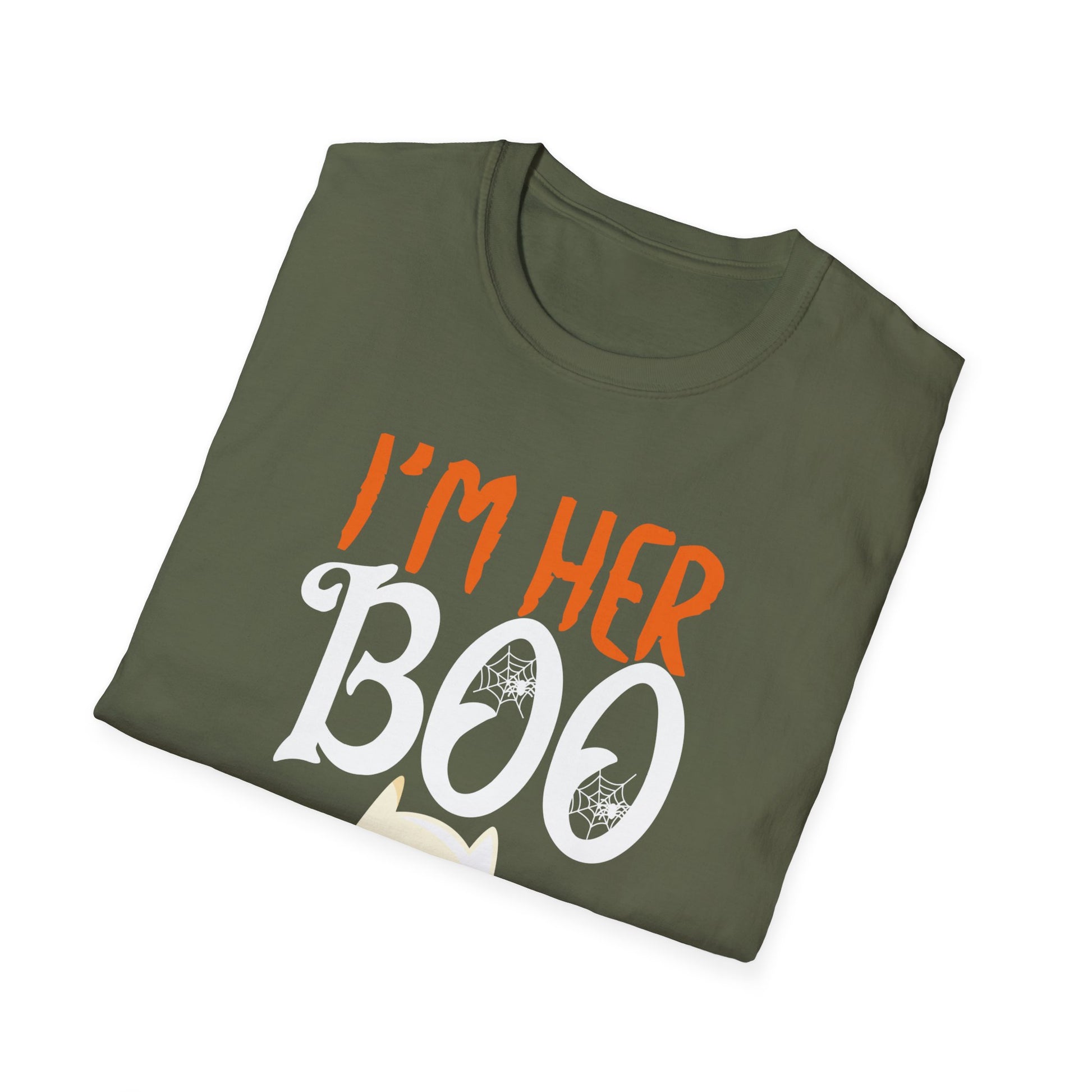 I'M Her Boo - Halloween Costume - Halloween Tee Unisex Softstyle T-Shirt