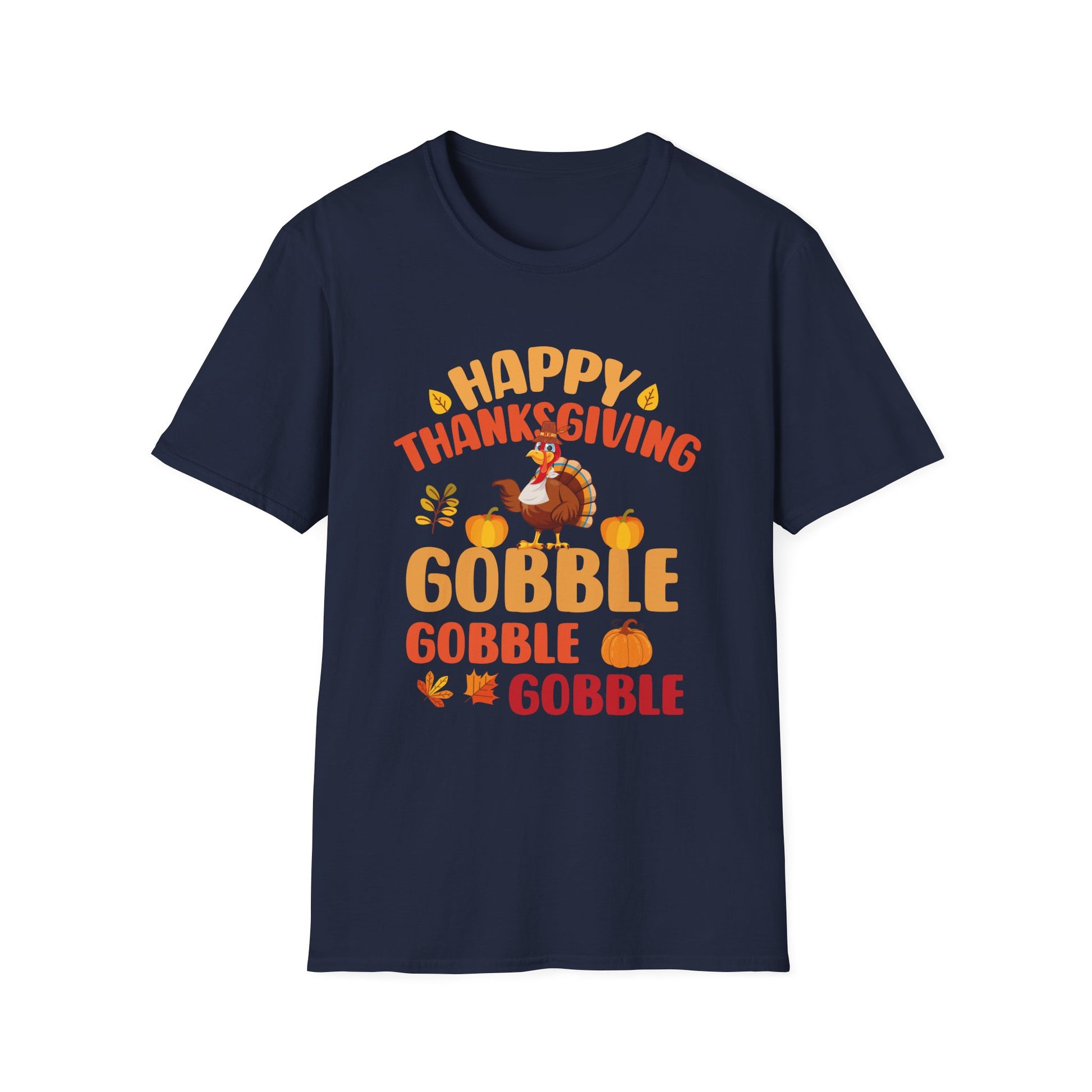 Our First Thanksgiving as a Family - Thanksgiving Family T-Shirt-productor-mockup