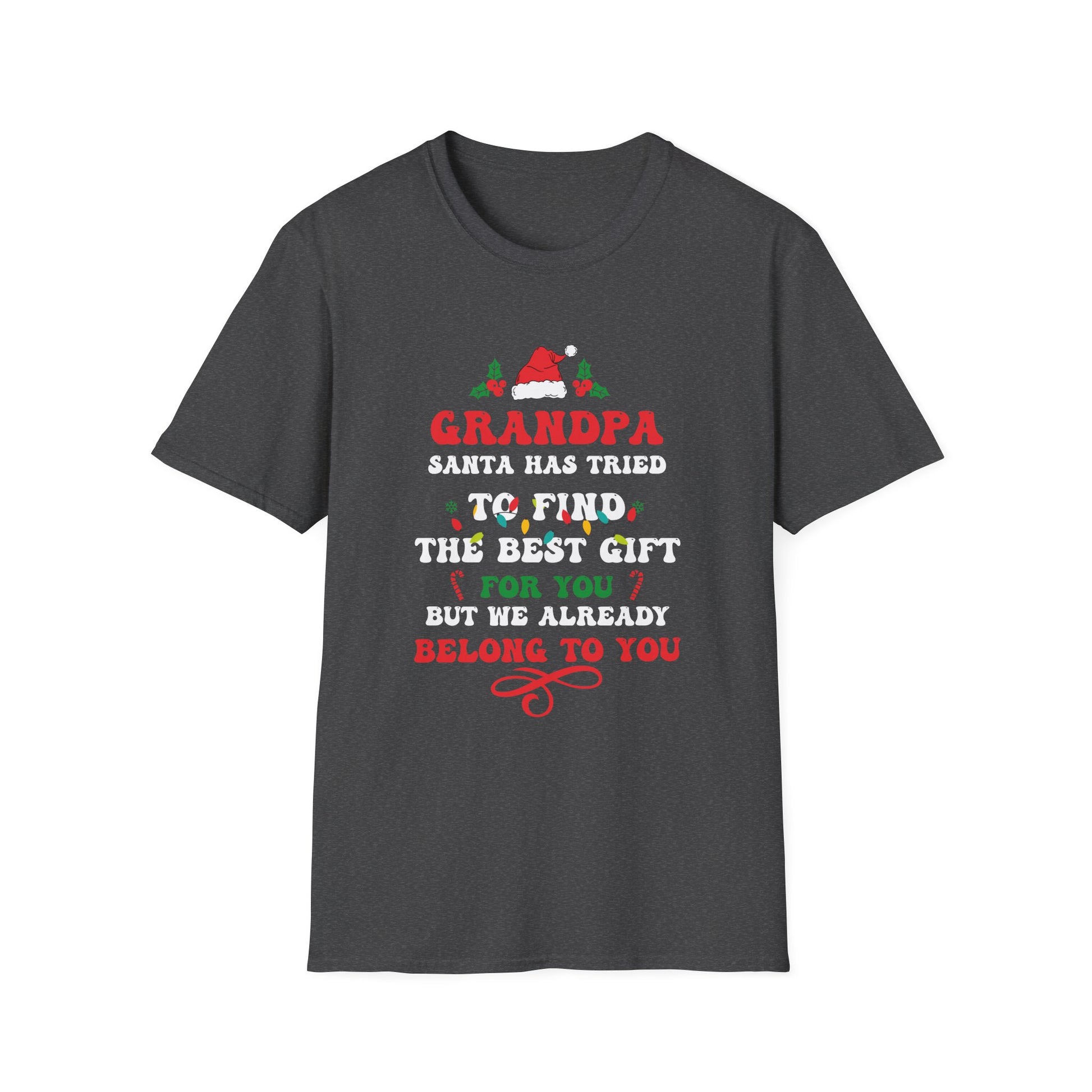 Christmas Shirt For Grandpa Xmas Christmas Granddad Unisex T-Shirt
